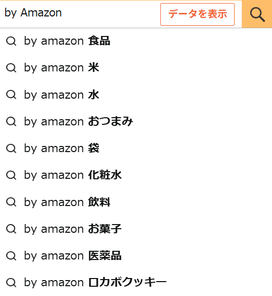 AmazonのPB商品